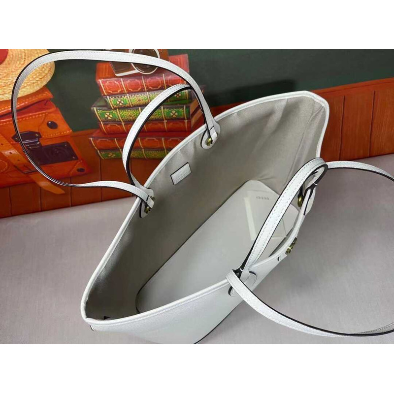 G*u*i ophidia  medium tote bag white