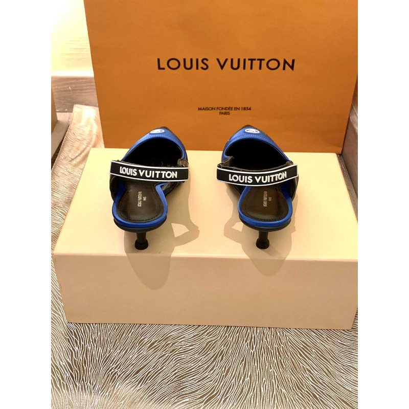 l**is V*t*n archlight slingback pump dark blue
