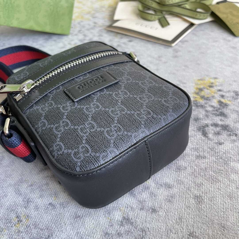 g*u*i S*p*e monogram messenger bag