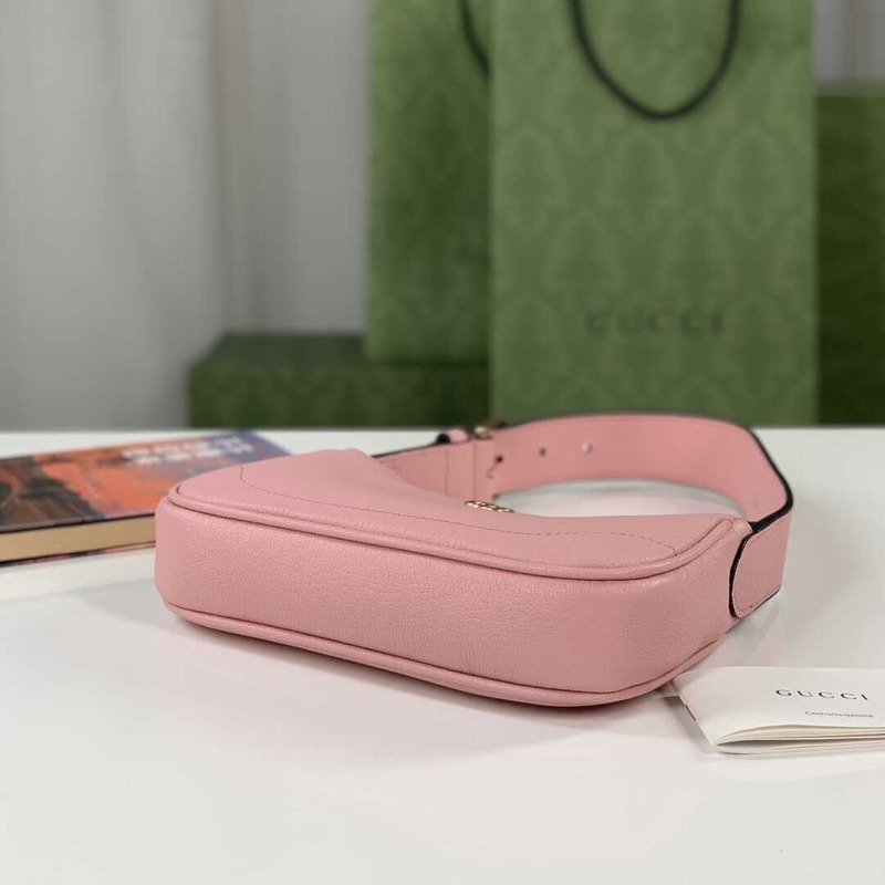 G*u*i gg marmont matelassé mini leather bag pink