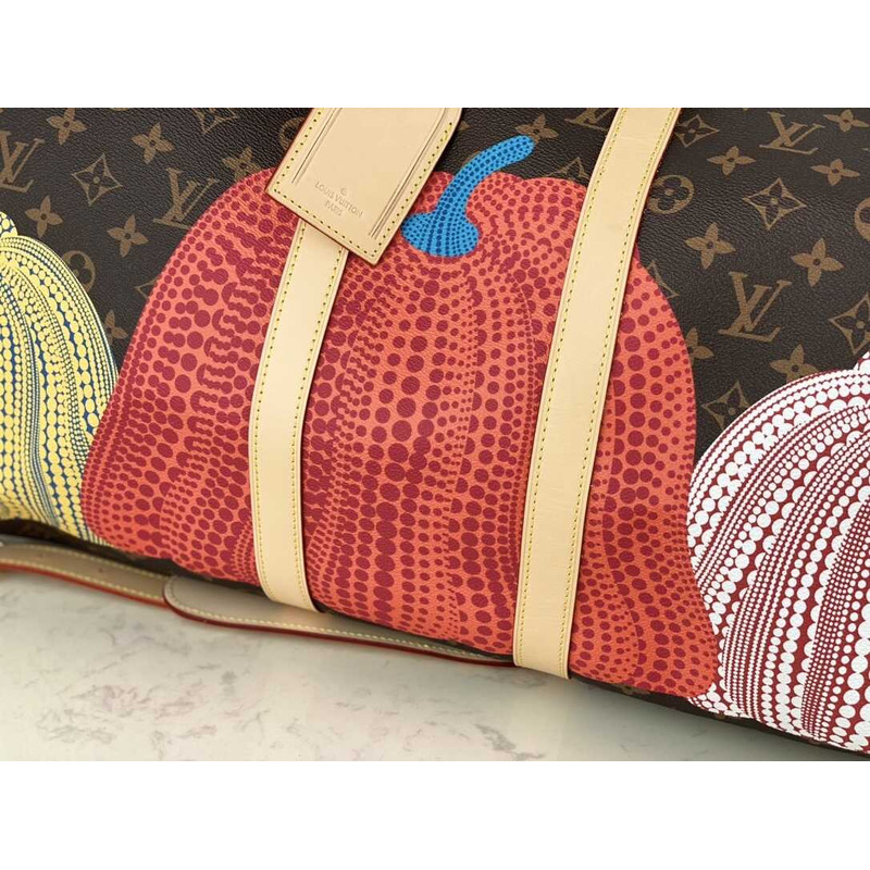 l**is V*t*n lv x yk keepall 25 pumpkin print red