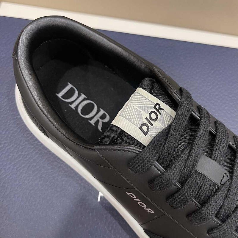 D*or b101 sneakers smooth calfskin nubuck black