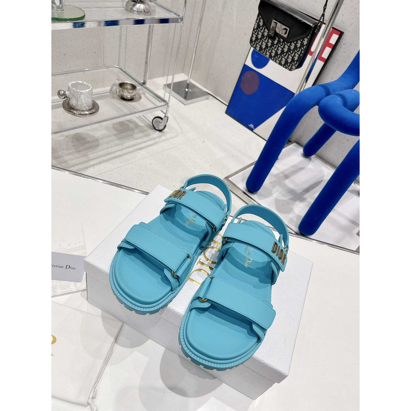 D*or D*oract sandal saffron blue lambskin