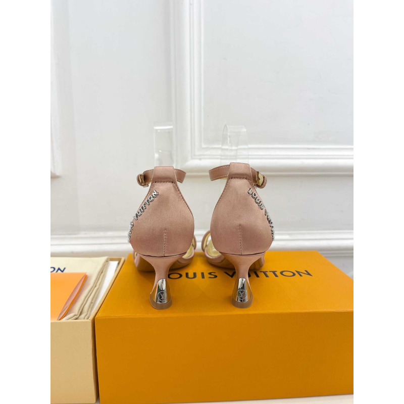 l**is V*t*n heeled sandals nude