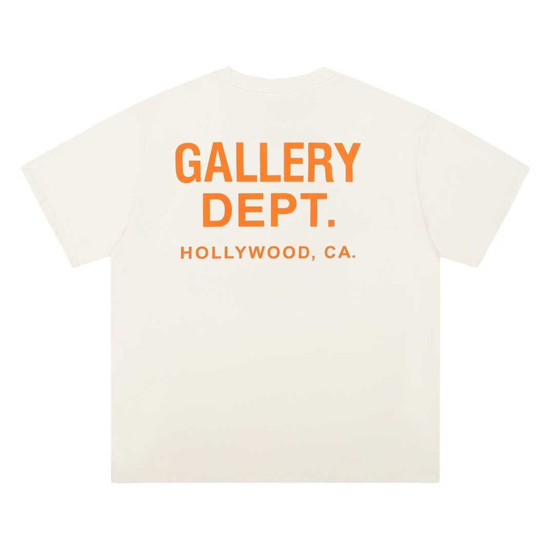 Gallery Dept. Cotton Logo T-Shirt White