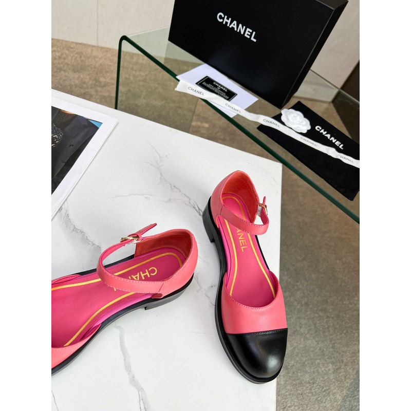 Ch*el  casual style street style plain party style office style pink and blue