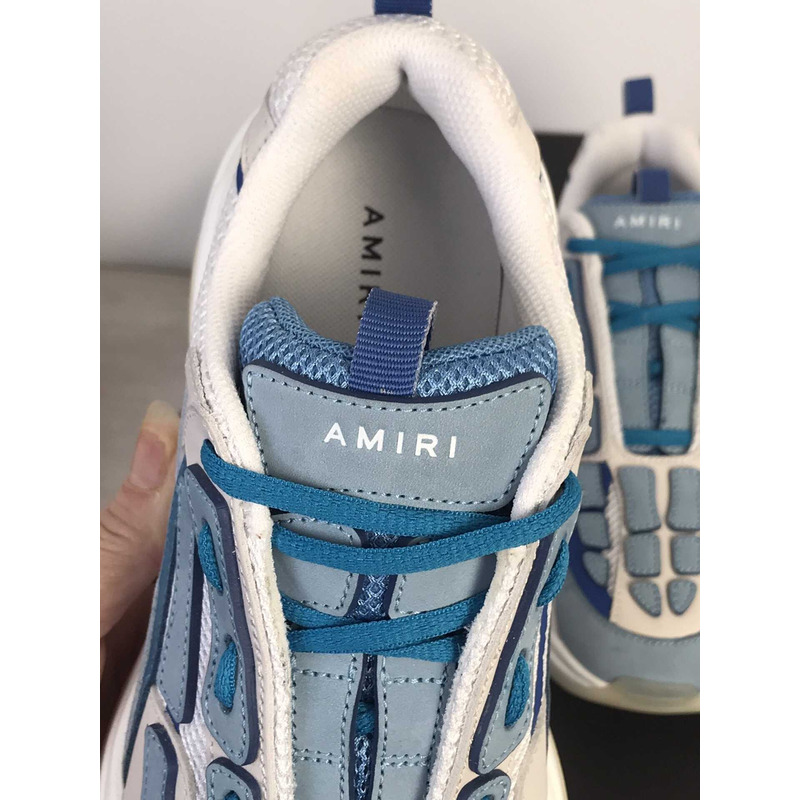 Amiri Bone Runner Sneakers Blue