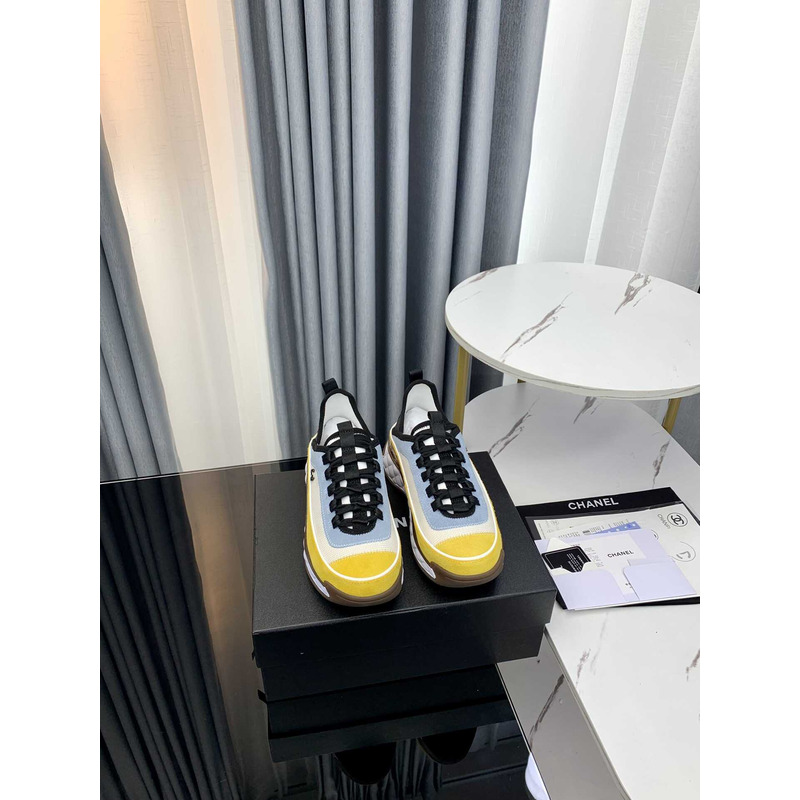Ch*el low top trainer multi color