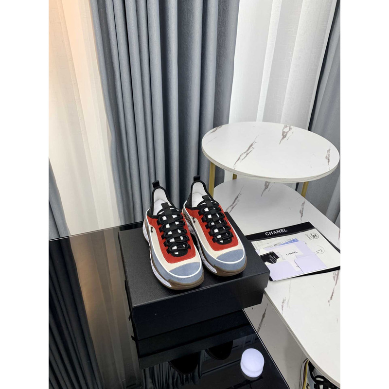 Ch*el low top trainer multi color