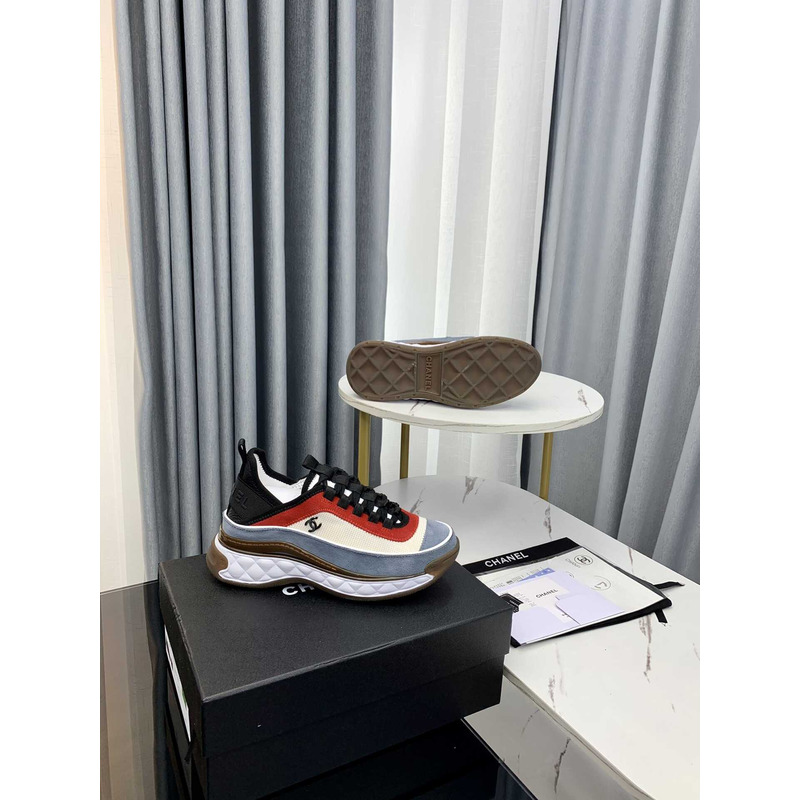 Ch*el low top trainer multi color