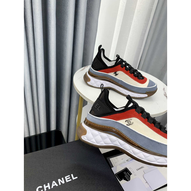 Ch*el low top trainer multi color