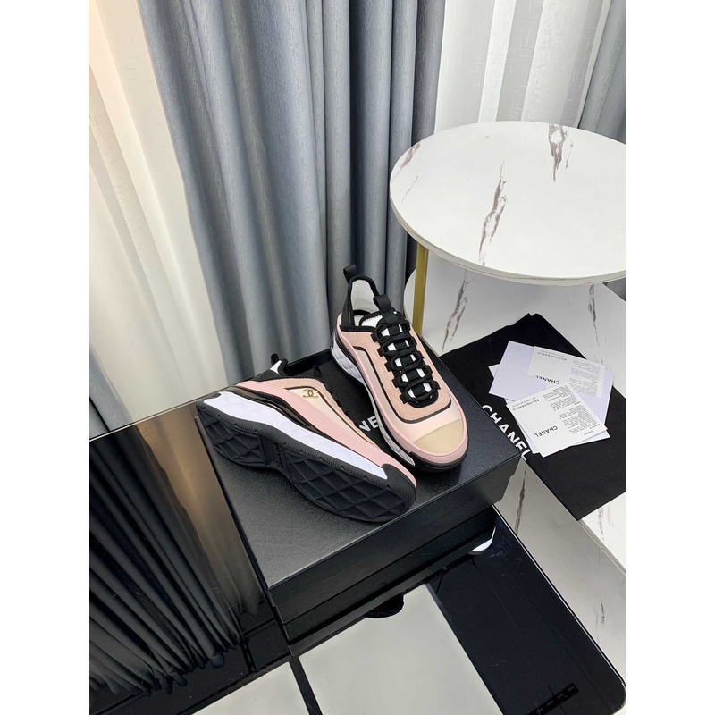 Ch*el low top trainer pink