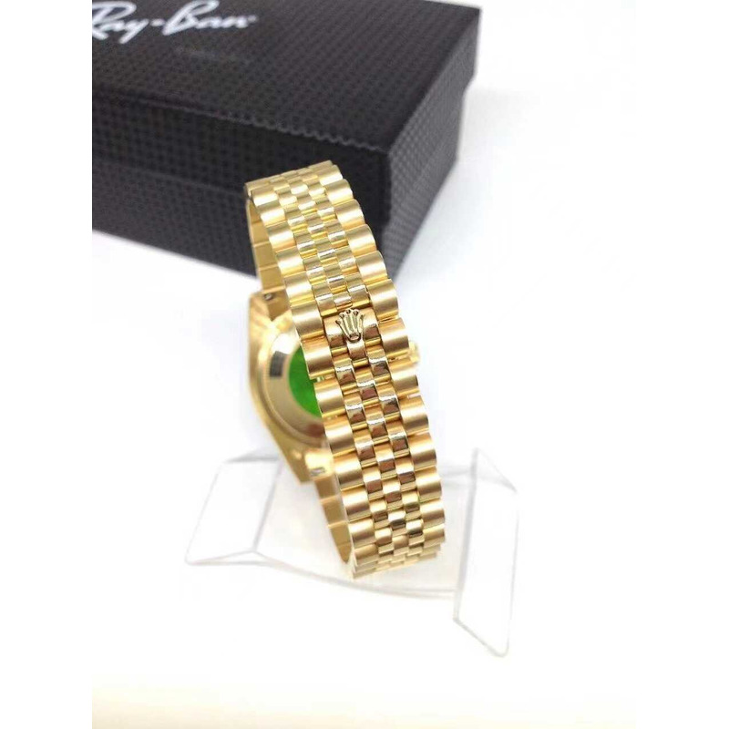 rolex president bracelet champagne Di*m*nd dial watch