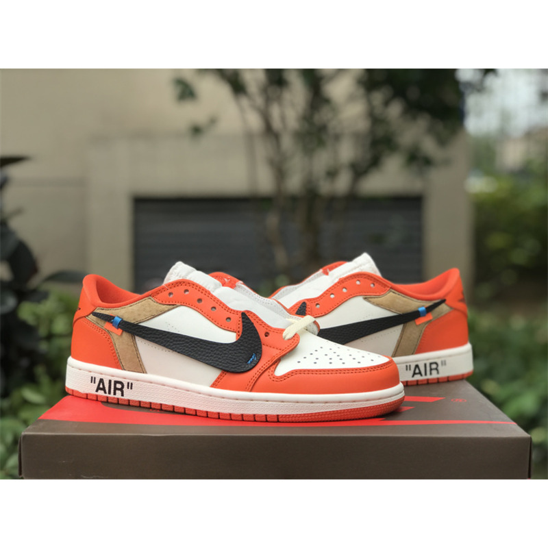 Jordan 1 Low x Off-White Orange