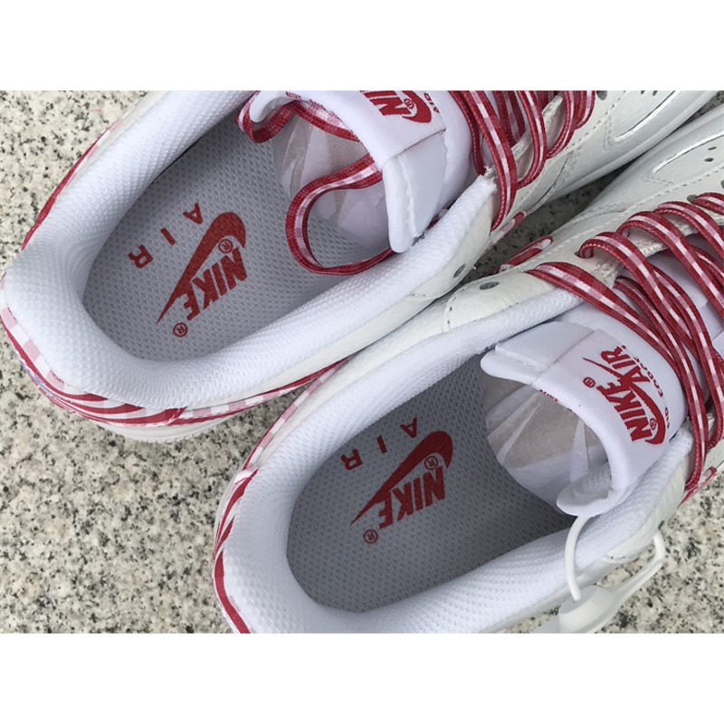 Nike Air Force 1 Low Red Gingham