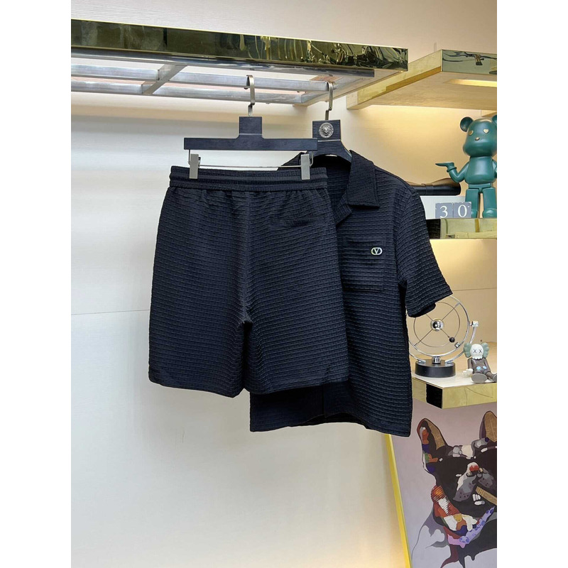 Valentino Polo Shorts Black
