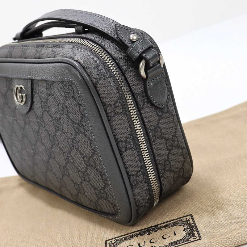 G*u*i ophidia small shoulder bag gray