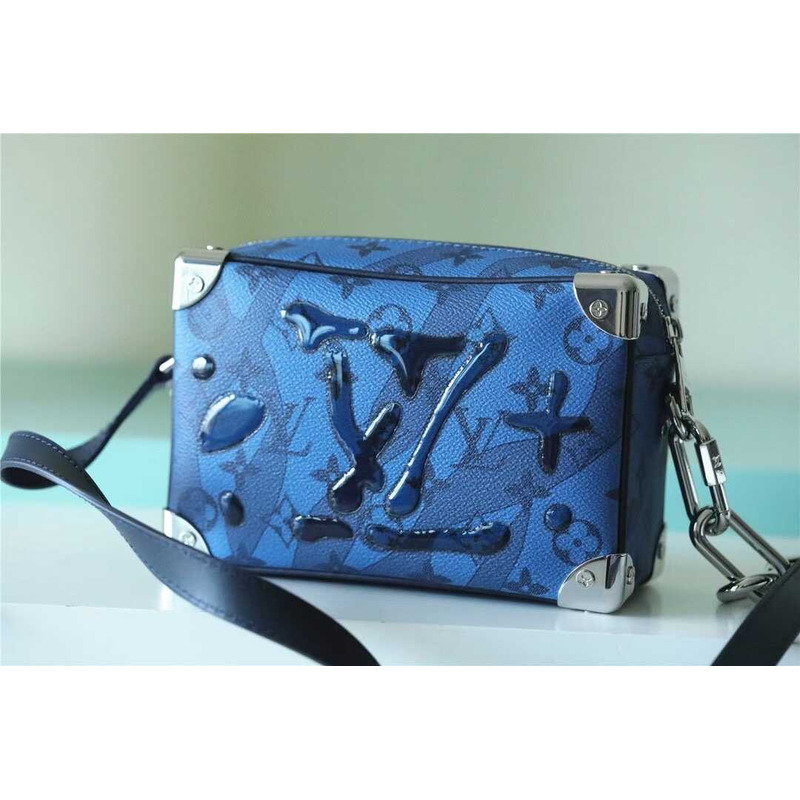 l**is V*t*n mini soft trunk abyss blue