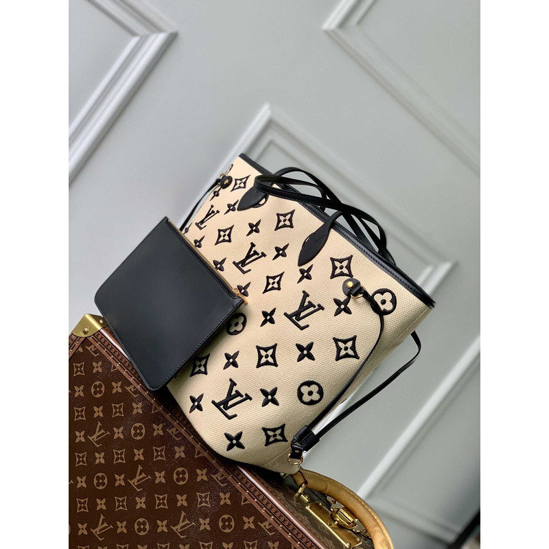 l**is V*t*n neverfull mm black/beige