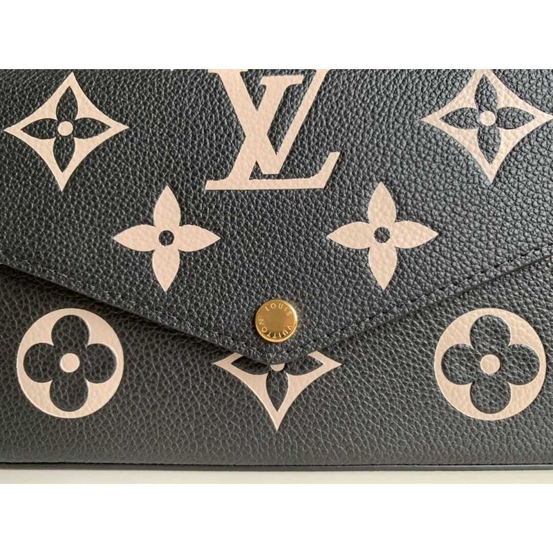 l**is V*t*n félicie pochette bags monogram empreinte leather