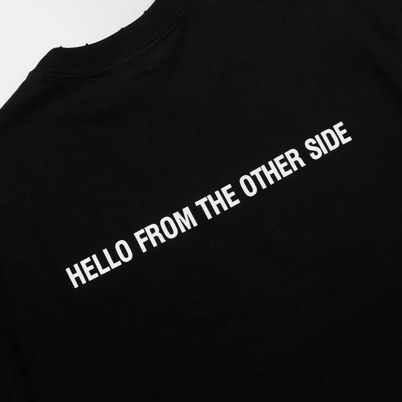 Ba*len*cia*ga alien t-shirt black