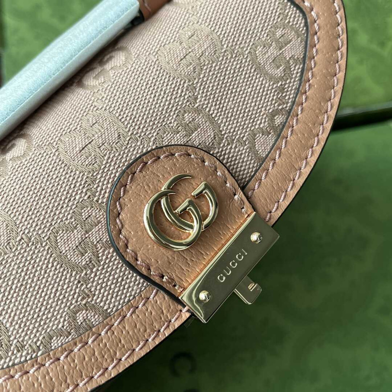 G*u*i small gg ophidia top-handle bag pink