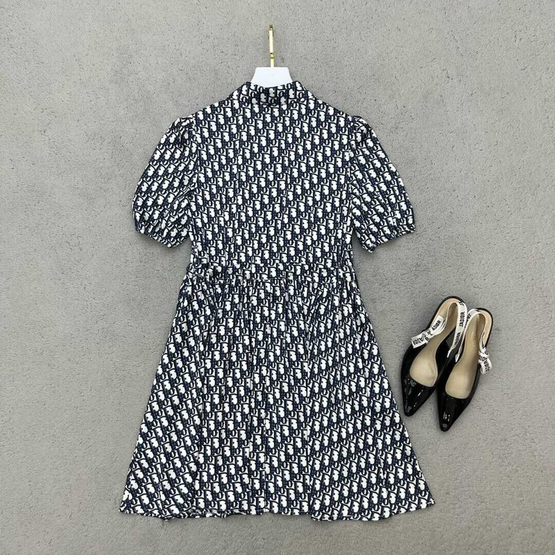 D*or oblique dress black