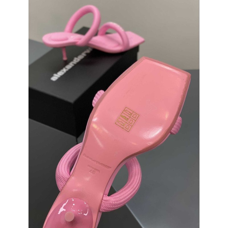 Alexander Wang Tubular Julie Mules 105 Pink
