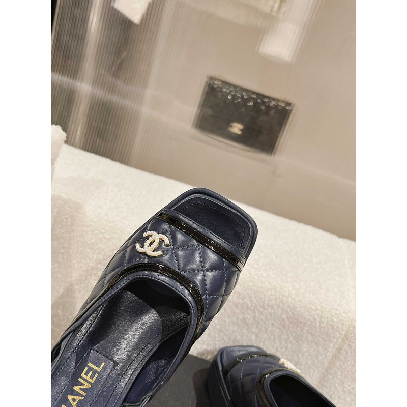 Ch*el platform sandals black