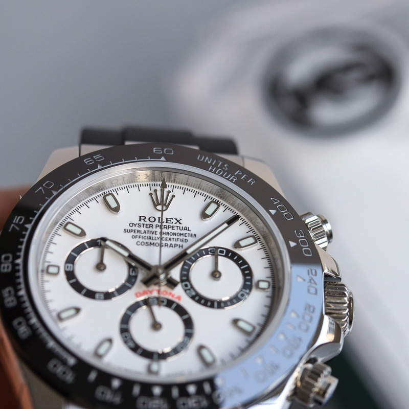 rolex cosmograph daytona 40mm white 116519ln S*perclone