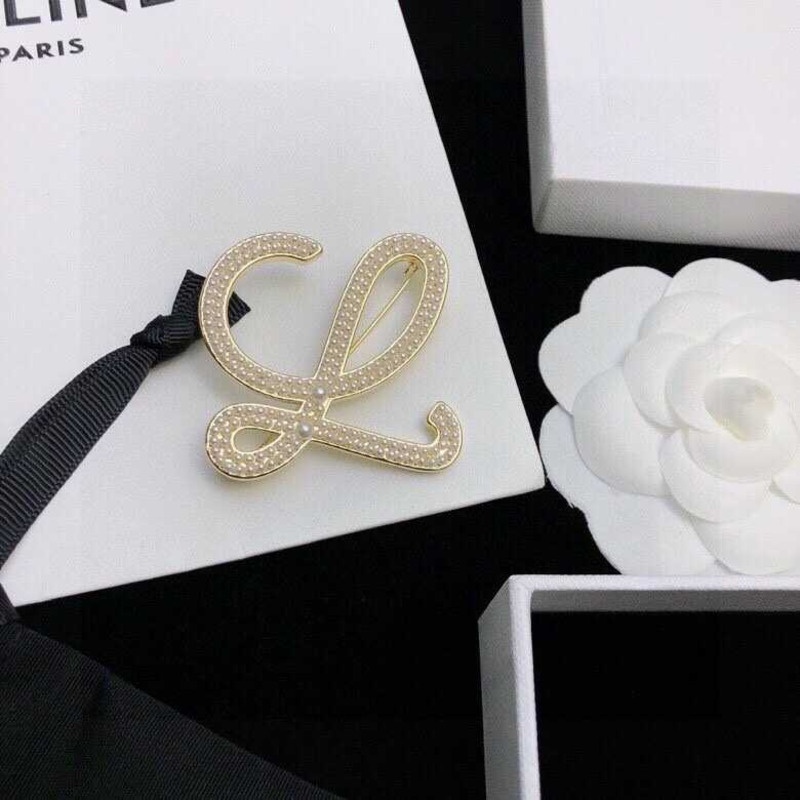 Loewe Embellished Brooch