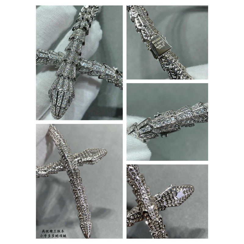 b*l*ai serpenti Di*m*nd necklace