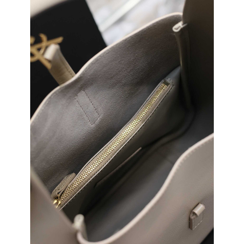 Saint Laurent Le5a7 Hobo Bag Small Brown