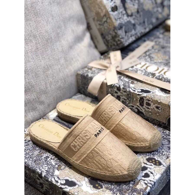 D*or espadrilles mules beige