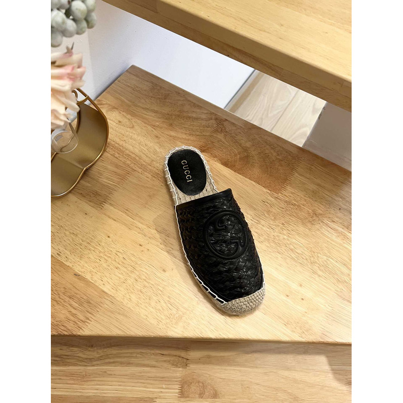 G*u*i interlocking g espadrilles black