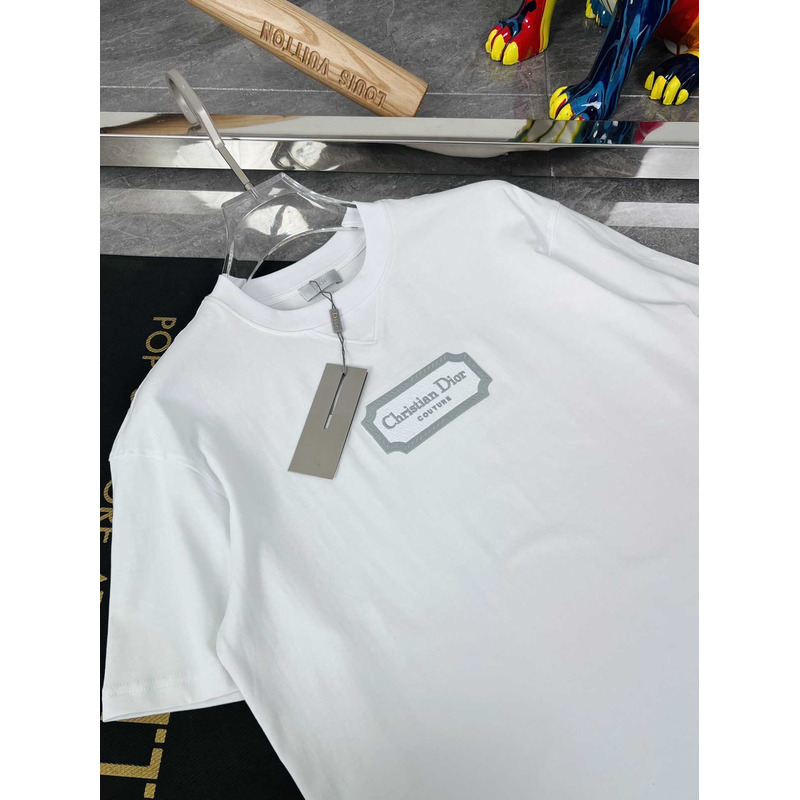 D*or logo cotton t-shirt white