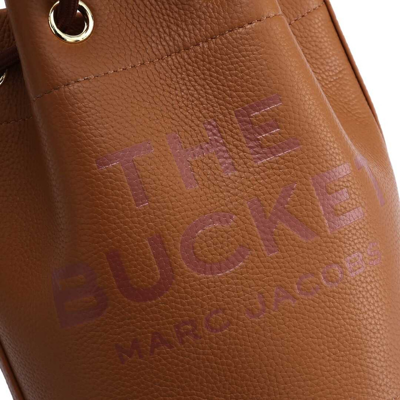 Marc Jacobs The Leather Bucket Bag Light Brown