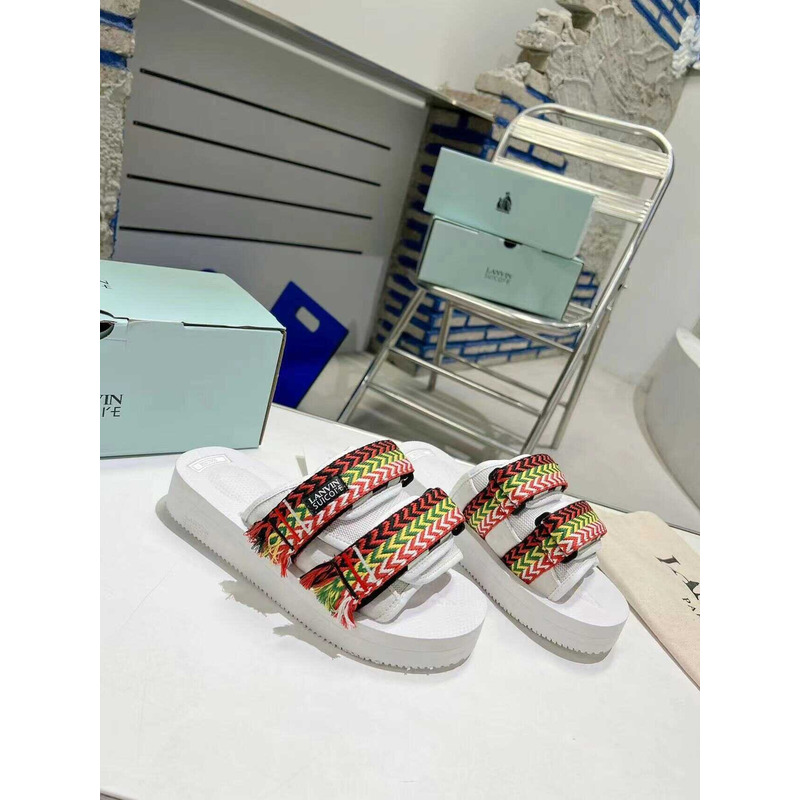 Lanvin x Suicoke Sandals White