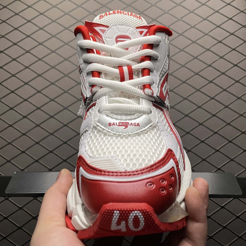 Ba*len*cia*ga runner sneakers red