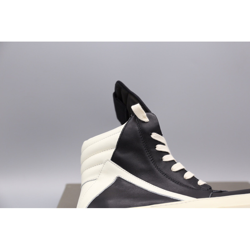 Rick Owens Geobasket High Top Sneakers Black