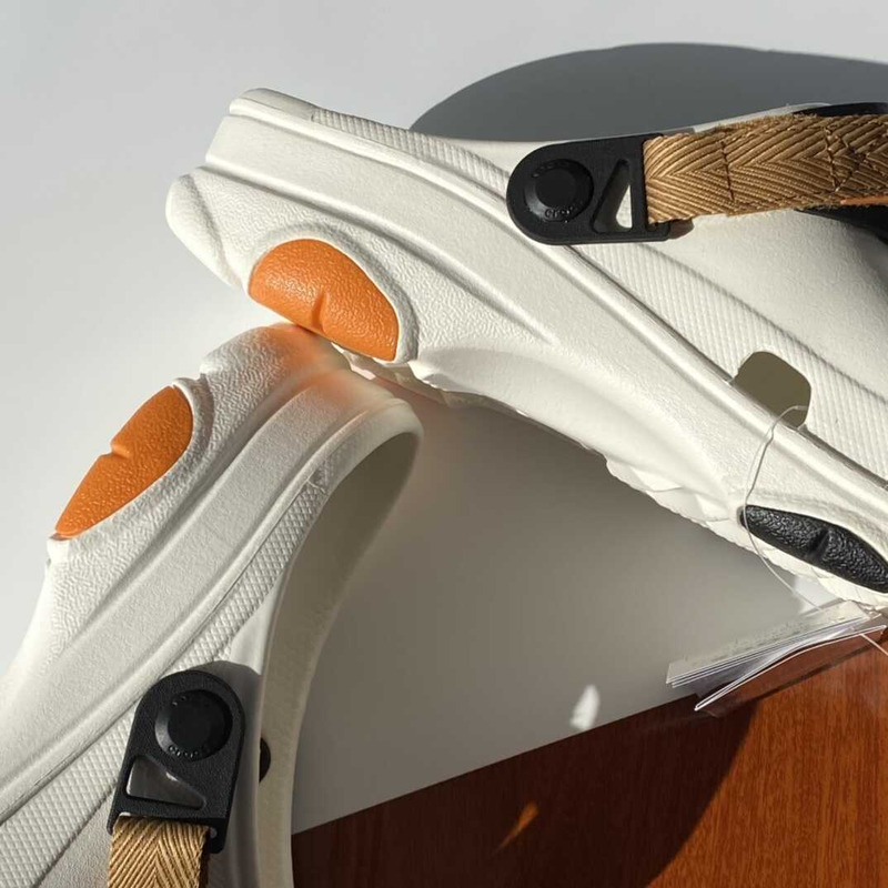 Cr*0*s classic all terrain sandals white