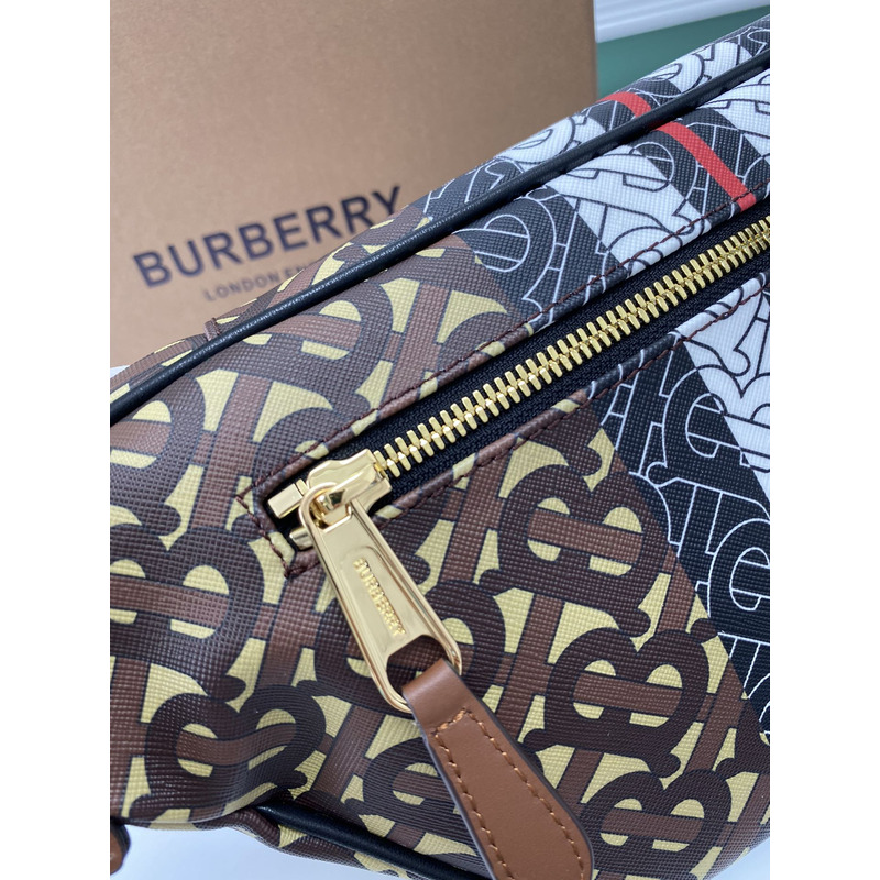 B**rry logo electronic canvas belt bag
