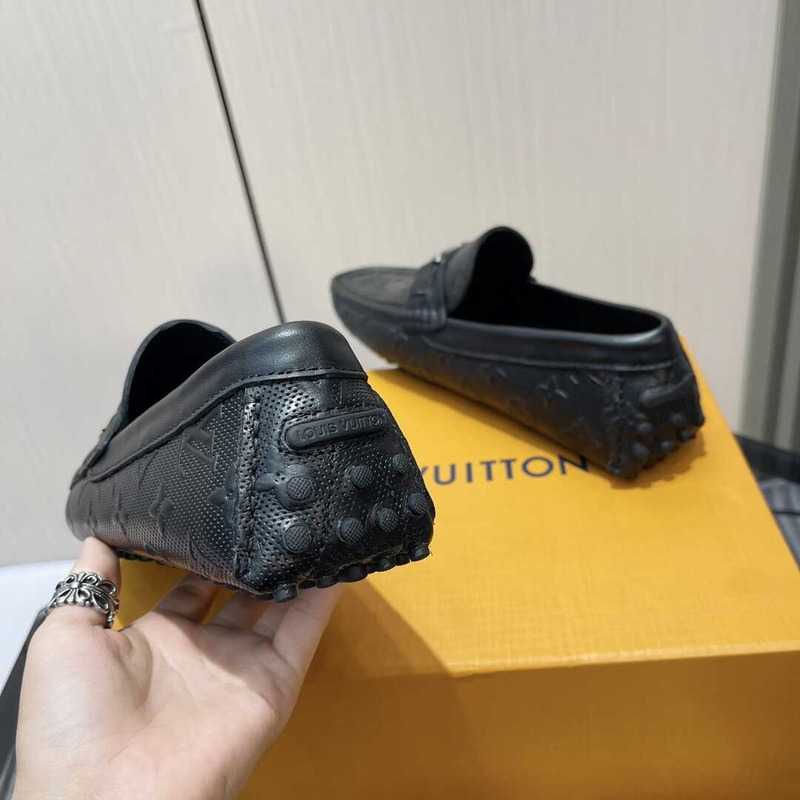 l**is V*t*n hockenheim moccasin loafer black
