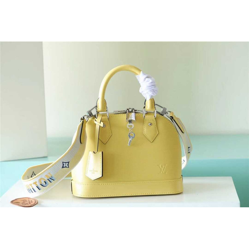 l**is V*t*n alma bb bag epi calfskin yellow