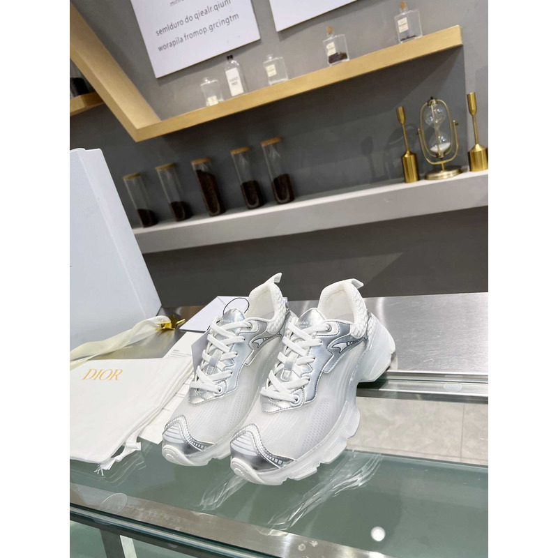 D*or sneaker white and silver