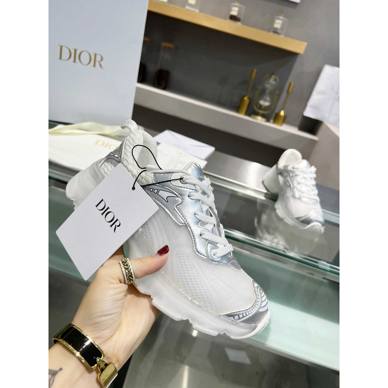 D*or sneaker white and silver