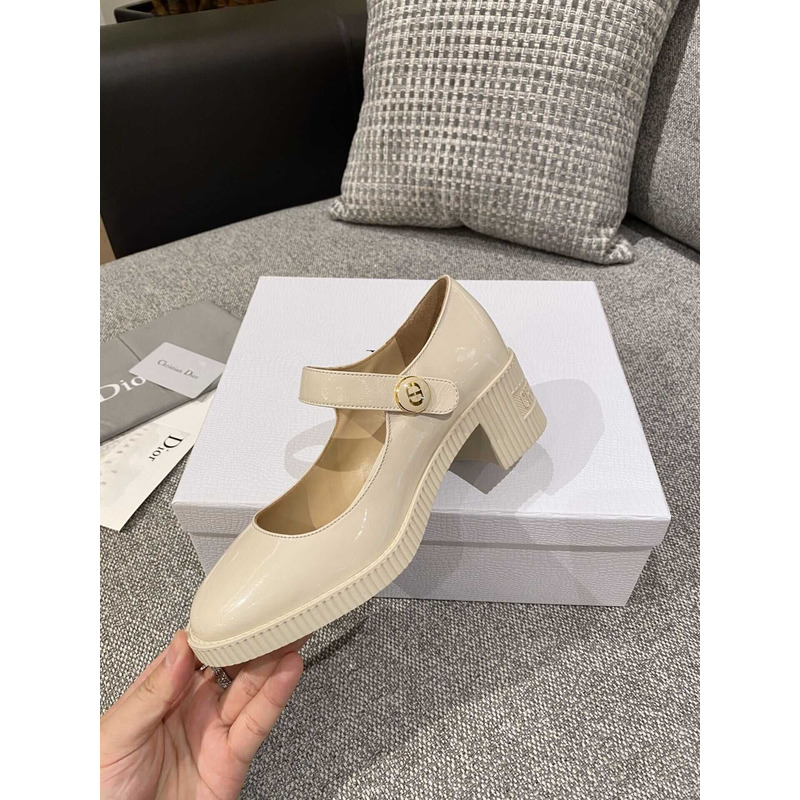 D*or pumps leather beige
