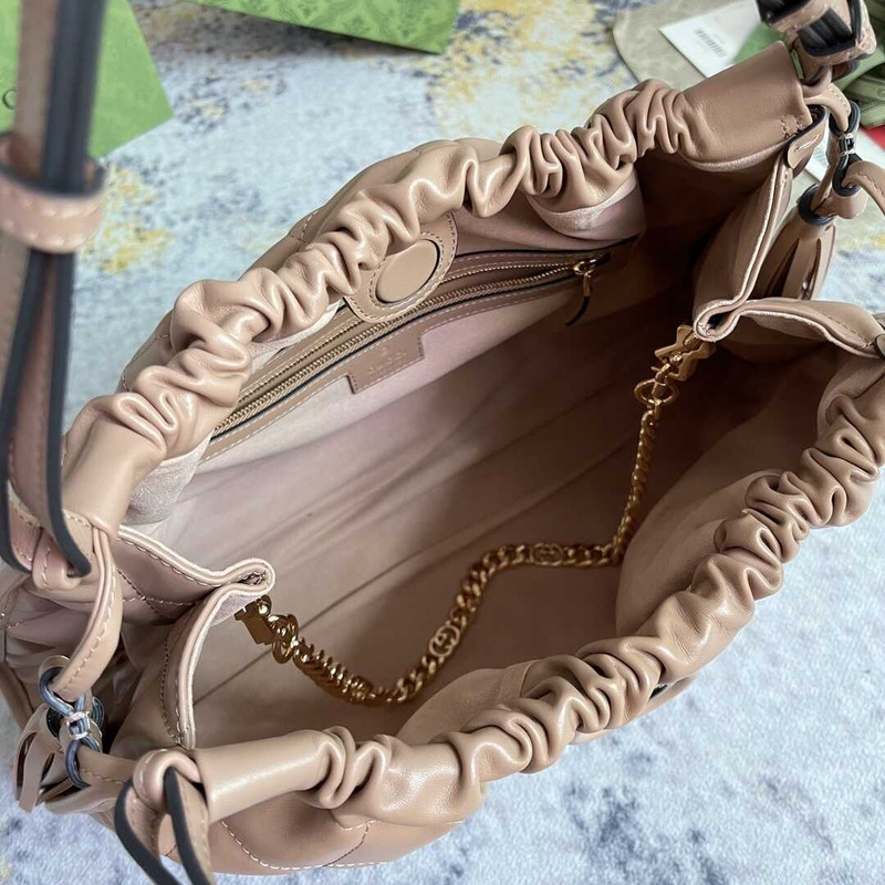 G*u*i deco medium tote bag beige