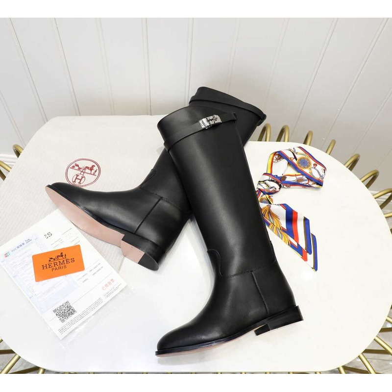 H**mes  faustine boot  black