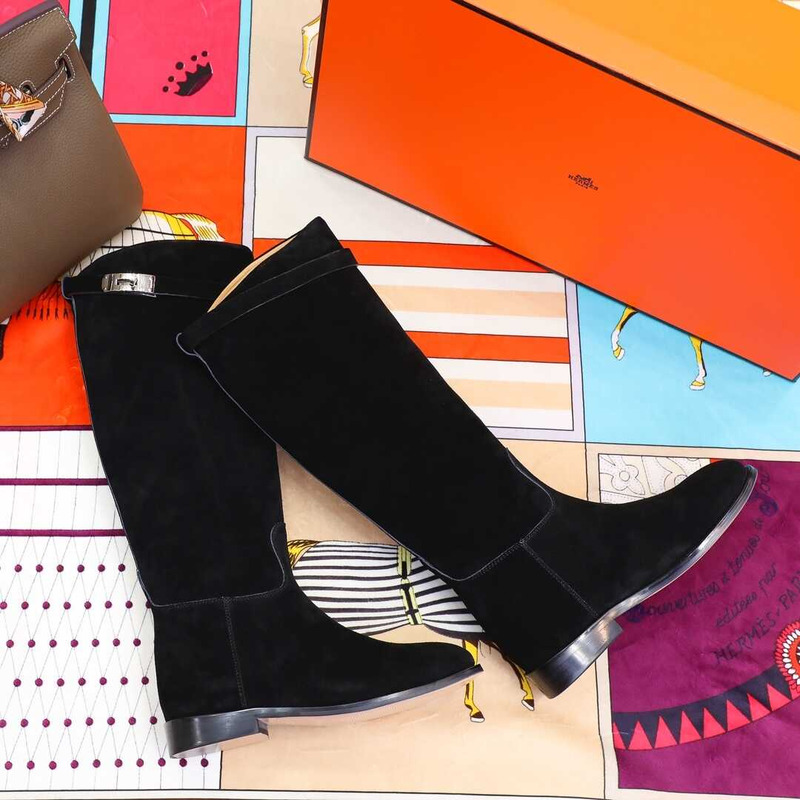 H**mes  faustine boot  black